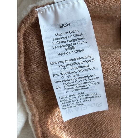 Madewell cream knit cardigan sweater neutral minimalist cozy fall scandi girl - Picture 8 of 8